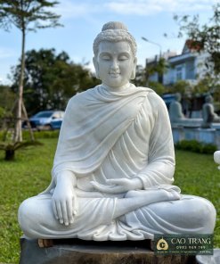 Tượng Thích Ca Xúc Địa 90CM đá