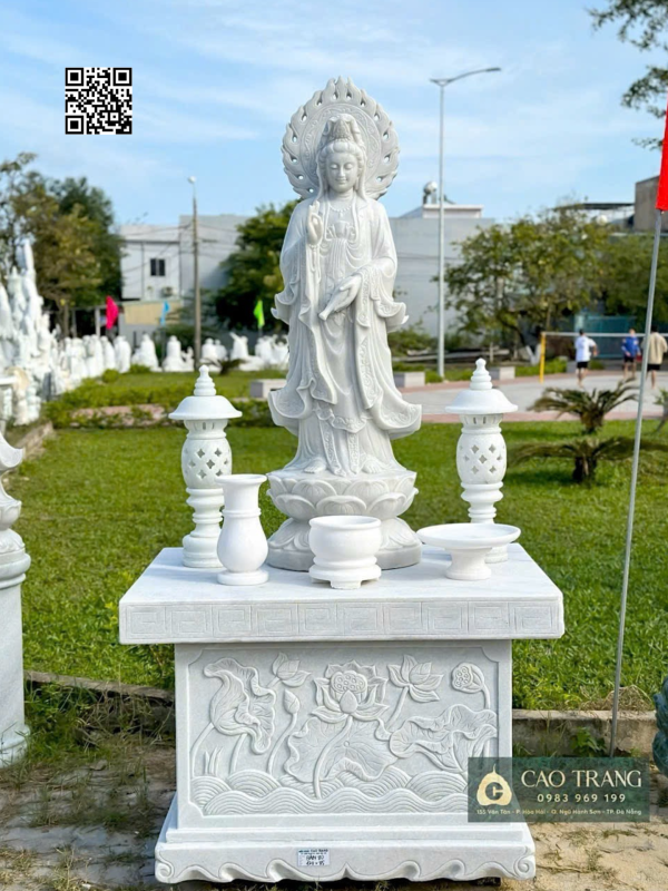 Quan Âm 1,5m hào quang