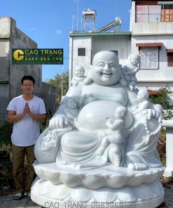 TƯỢNG DI LẶC NGỒI CƯỜI PHÚC HẬU
