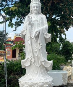 Tượng Quan Âm Bồ Tát cao 3M5 8 tuong phat quan am dung cao 3m5 2