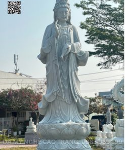 Tượng Quan Âm Bồ Tát cao 3M5 6 tuong quan am dung cao 3m5 4