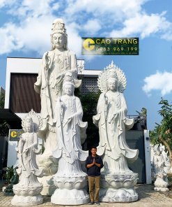 Tượng quan âm đứng mẫu 147