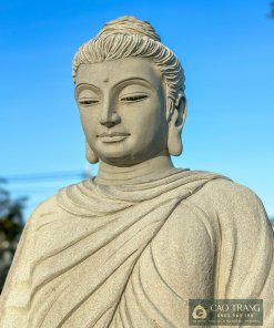 tuong phat thich ca da sa thach 1m16
