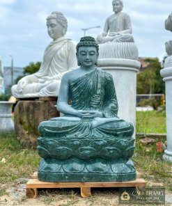 tuong phat thich ca da xanh 80CM 2