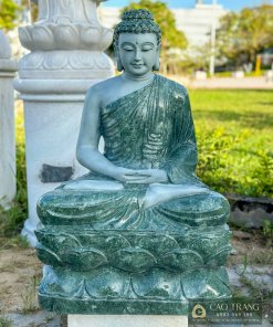 tuong phat thich ca da xanh 80CM 3