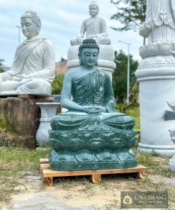tuong phat thich ca da xanh 80CM 5