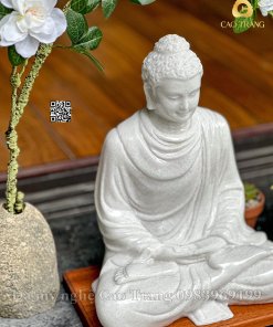 Tượng Phật Thích Ca ngồi thiền cao 30cm