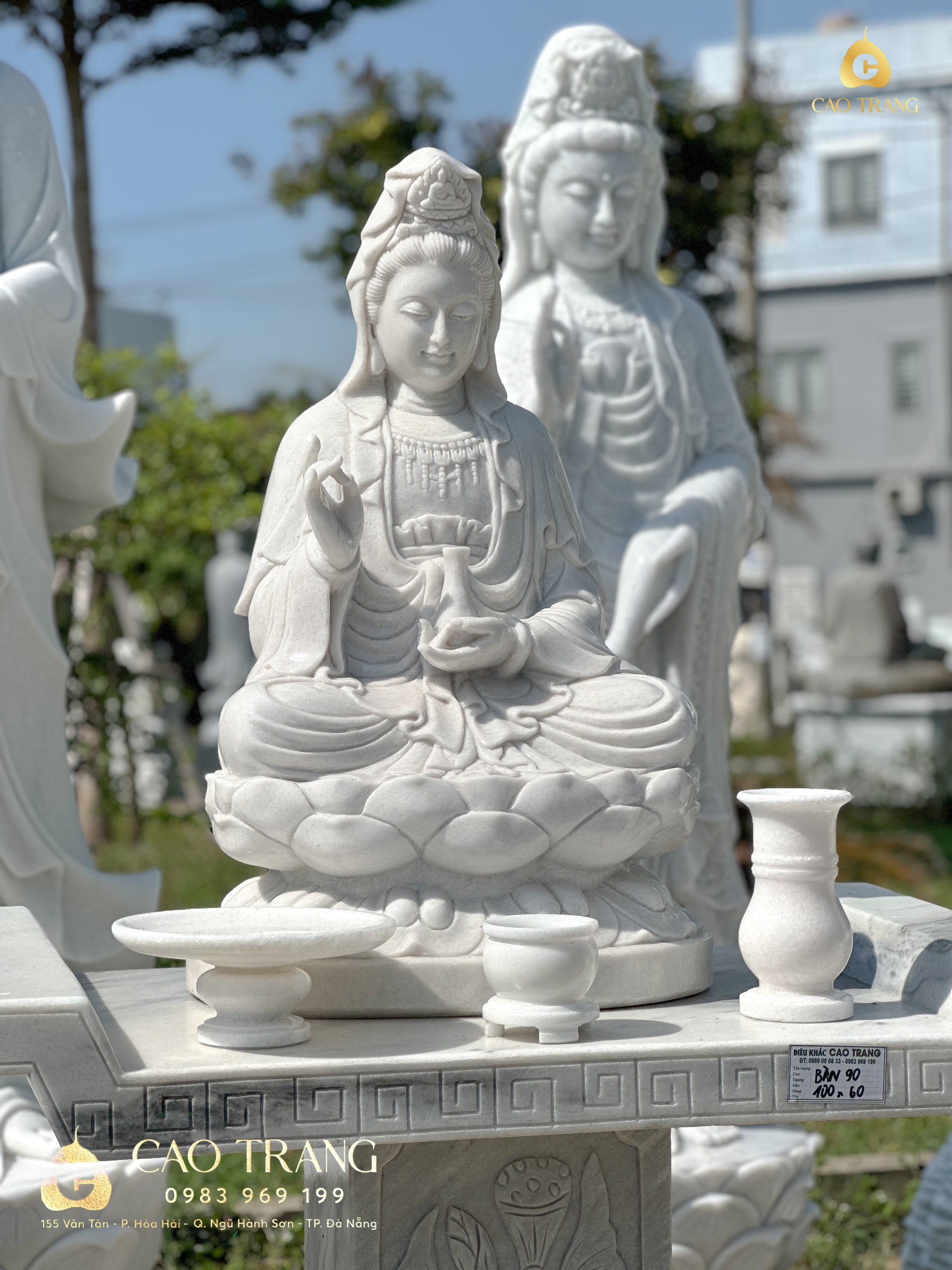 Những lưu ý khi thờ tượng Quan Âm bằng đá