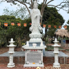 Tượng Quan Âm Bồ Tát áo hoa văn cao 2,5M
