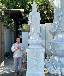 Tượng Địa Tạng Bồ Tát cao 2m5 4 tuong dia tang bo tat dep