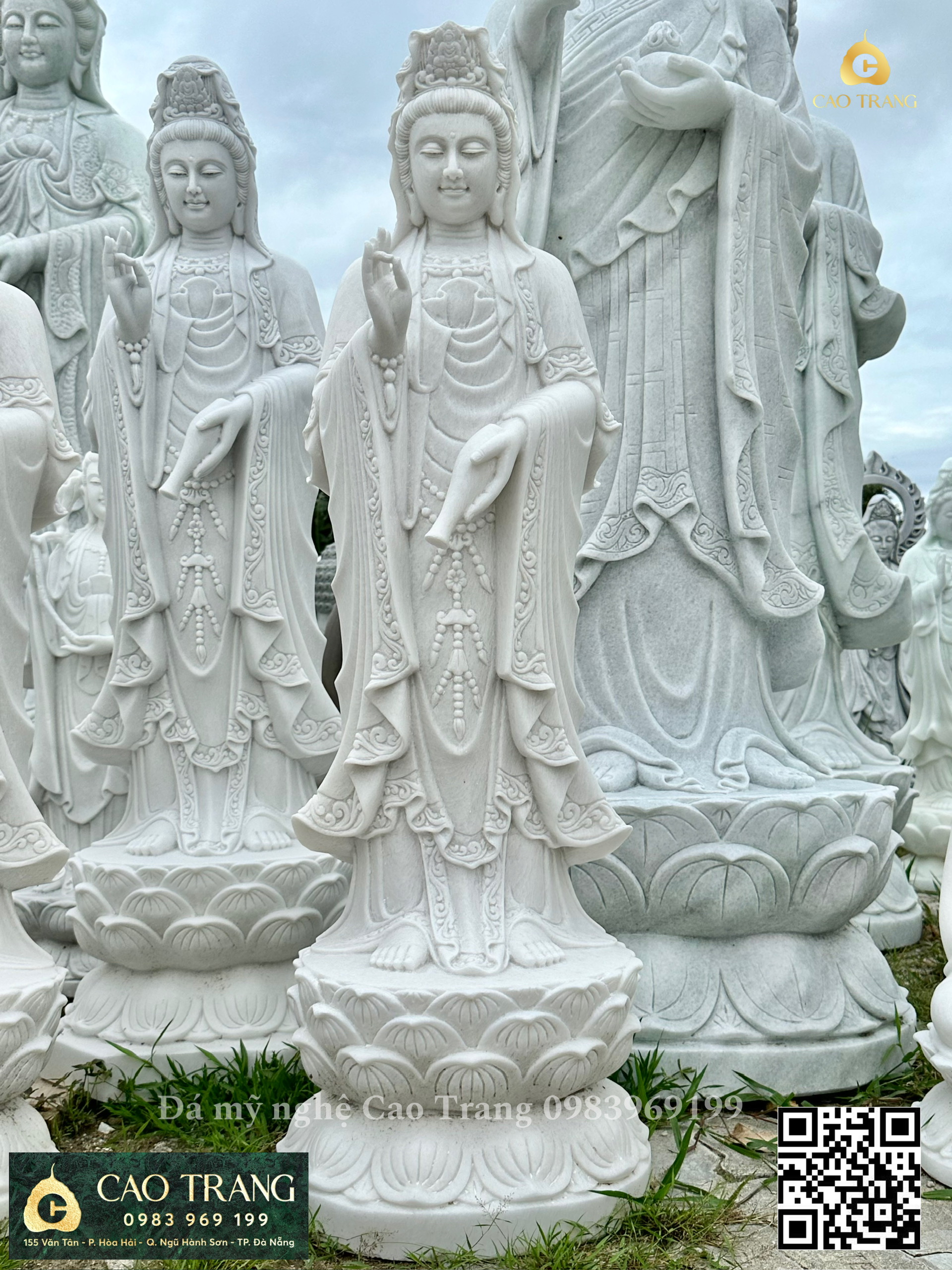 tượng Quan Âm bằng đá