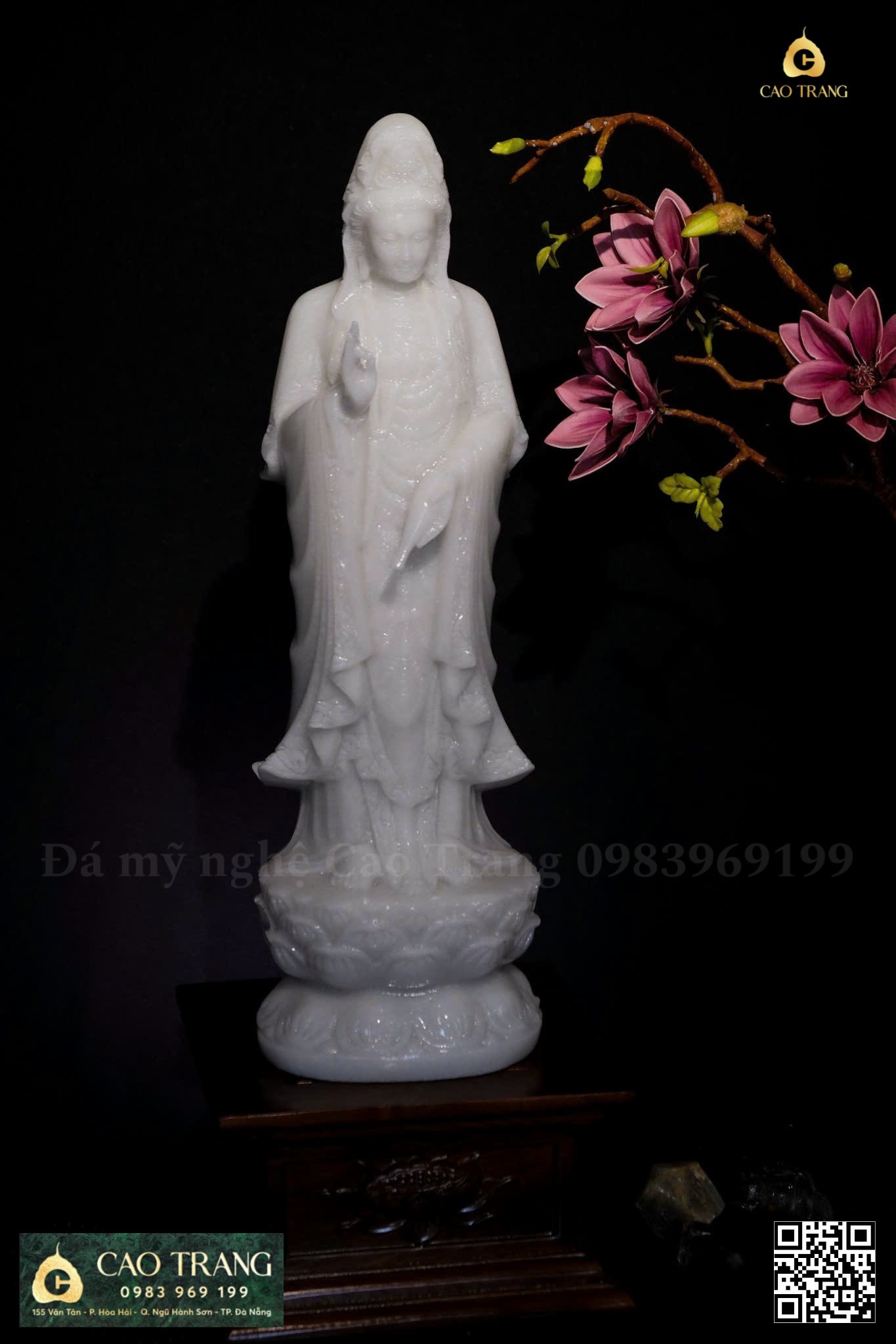 Loại đá thường được dùng để điêu khắc tượng Quan Âm bằng đá tại Quận 10 của Cao Trang