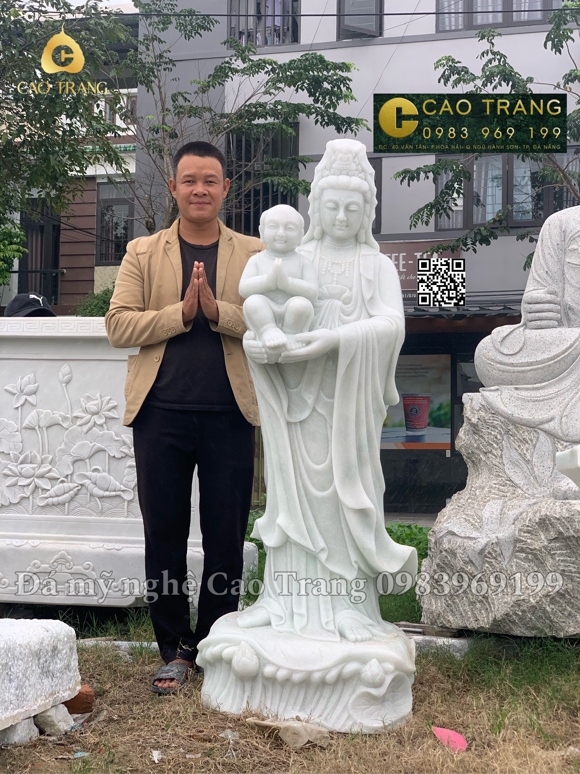 Cao Trang nơi chế tác tượng phật đá dược vương uy tín