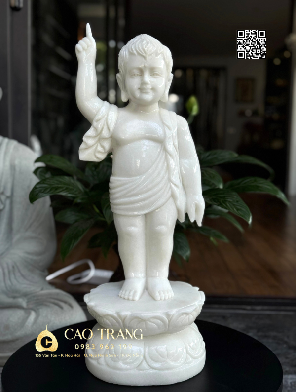 Tượng Phật Đản Sanh cao 60cm