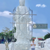 tuong phat quan am dung tren dai sen dang khoan thai cao 5m