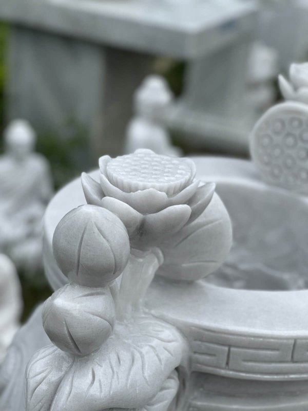 Lu huong bang da cham sen cao 125cm 8 scaled