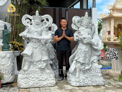 Tượng Tứ Đại Thiên Vương cao 2m