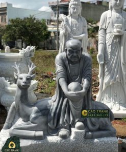 Bộ tượng 18 vị La Hán cao 1m4