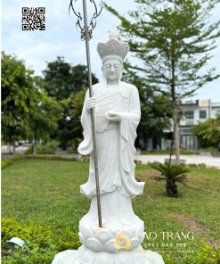 Tượng Địa Tạng Vương Bồ Tát bằng đá cao 1.5m