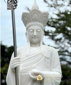 Tượng Địa Tạng Vương Bồ Tát bằng đá cao 1.5m
