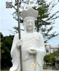 Tượng Địa Tạng Vương Bồ Tát bằng đá cao 1.5m