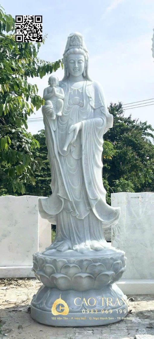 Tượng Mẹ Quan Âm Tống Tử cao 4,2m