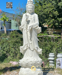 tượng Phật Bà Quan Âm đứng cao 2,8m