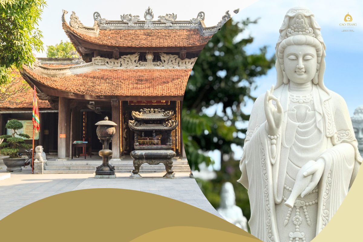 Tượng Phật Quan Âm Bằng Đá Tại Quảng Ninh