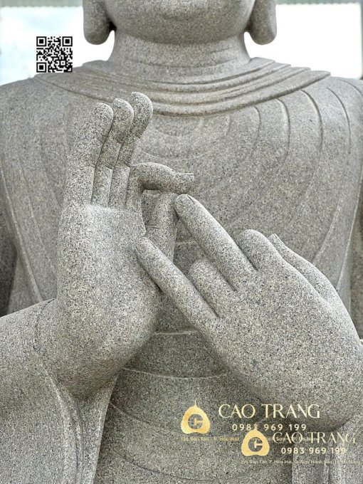 Tượng Phật Thích Ca Ngồi cao 3,8m
