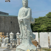 Tượng Quan Âm đứng chuỗi ngọc cao 4.2m
