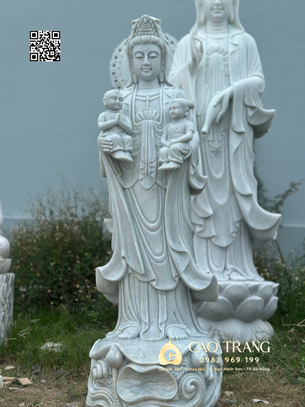 Tượng Quan Âm Tống Tử đứng đẹp