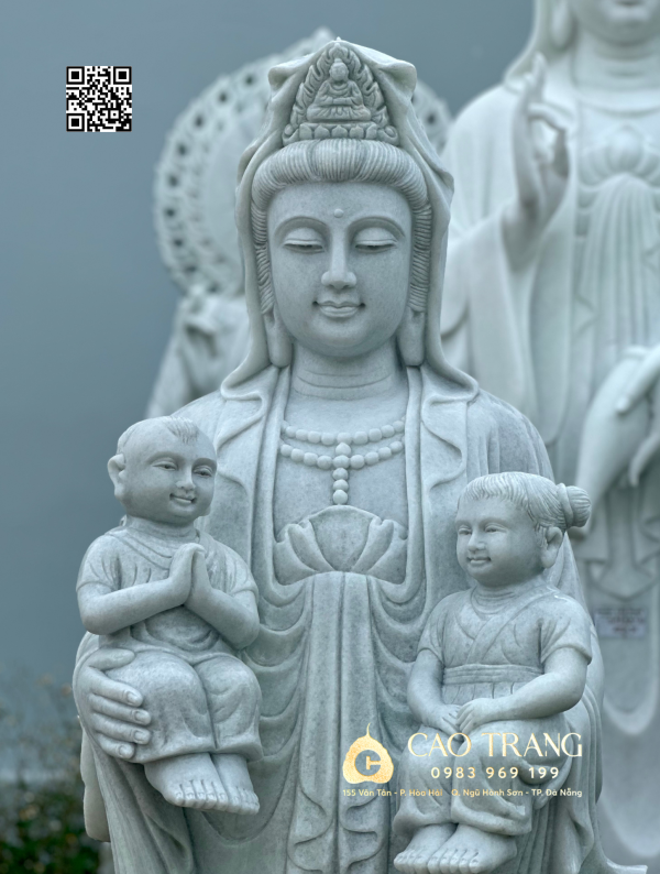 Tượng Quan Âm Tống Tử đứng đẹp