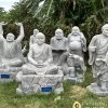 Bộ Tượng Thập Bát La Hán cao 1.5m đá xám