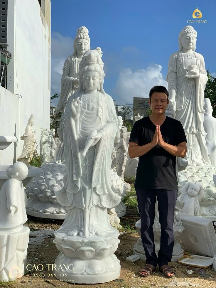 Những sai lầm khi thờ tượng Phật Quan Âm bằng đá