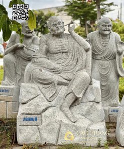 18 vị la hán bằng đá