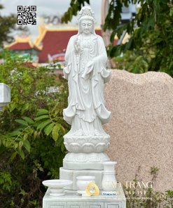 Quan âm hoa văn cao 1m2