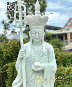 Tượng Địa Tạng Bồ Tát bằng đá cao 2m2 8 tuong dia tang dung cao 2m2 2
