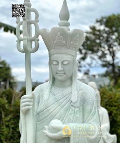 Tượng Địa Tạng Bồ Tát bằng đá cao 2m2 6 tuong dia tang dung cao 2m2 4