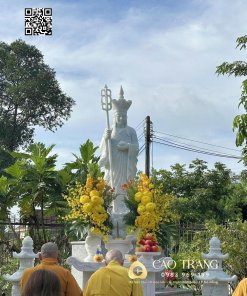 Tượng Địa Tạng Bồ Tát bằng đá cao 2m2 2 tuong dia tang dung cao 2m2 7