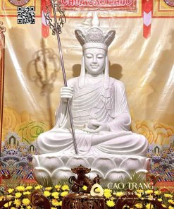 Tượng Địa Tạng Bồ Tát Ngồi cao 2m 5 tuong dia tang ngoi cao 2m 1