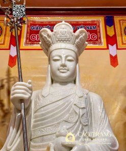 Tượng Địa Tạng Bồ Tát Ngồi cao 2m 8 tuong dia tang ngoi cao 2m 4