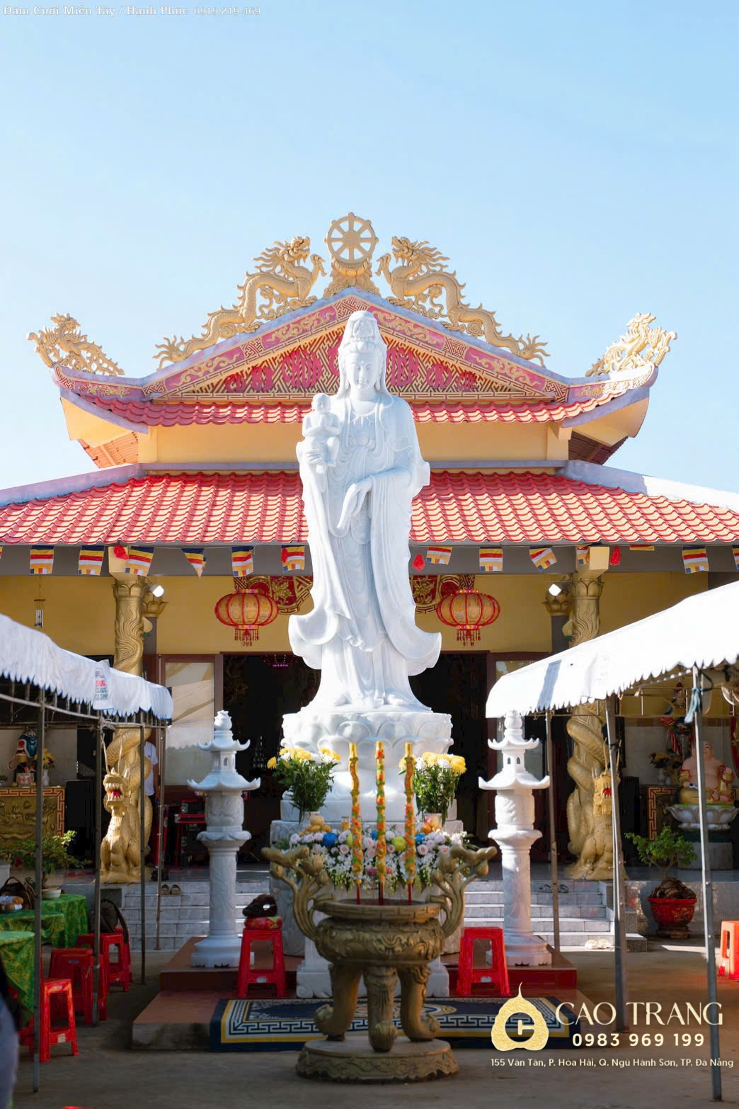 lễ An Vị Tượng Mẹ Quan Âm Tống Tử 