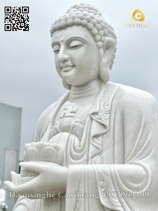 Tượng Phật A Di Đà cao 2m2