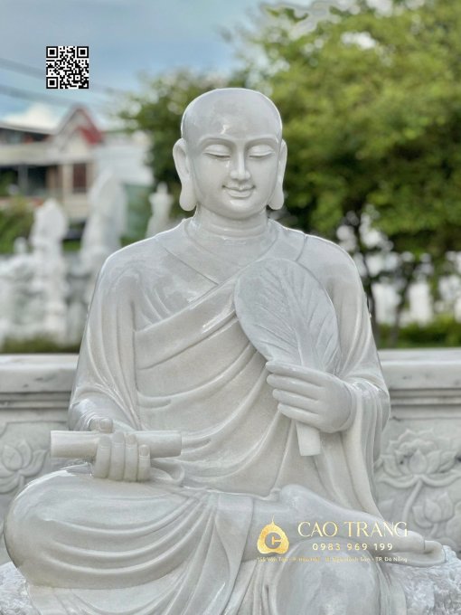 tuong phat hoang tran nhan tong bang da cao 1m5 3