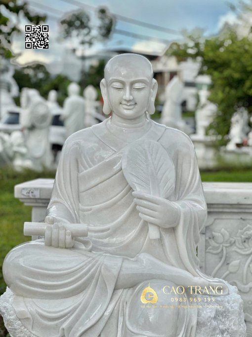 tuong phat hoang tran nhan tong bang da cao 1m5 4