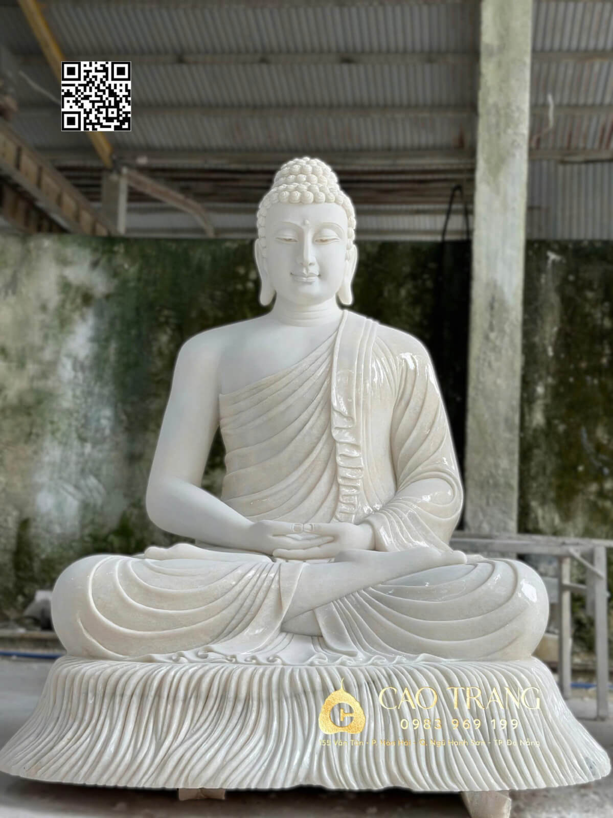 tuong phat thich ca ngoi thien cao 1m6 2