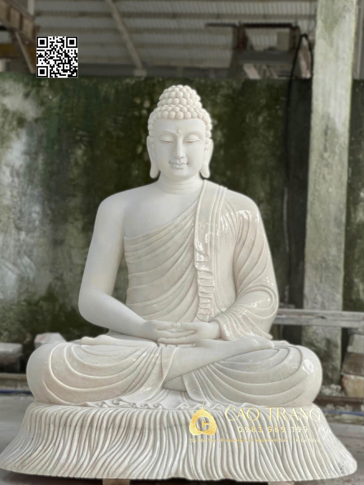 tuong-phat-thich-ca-ngoi-thien-cao-1m6 (3) tuong phat thich ca ngoi thien cao 1m6 3