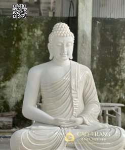 Tượng Phật Thích Ca ngồi thiền cao 1m6 3 tuong phat thich ca ngoi thien cao 1m6 4