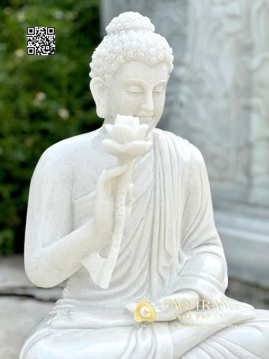 tuong-phat-thich-ca-niem-hoa-vi-tieu-cao70cm (2) Tượng Phật Thích Ca Niêm Hoa Vi Tiếu cao 70cm