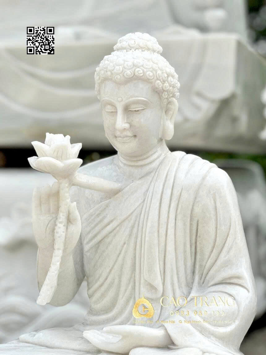 tuong phat thich ca niem hoa vi tieu cao70cm 5